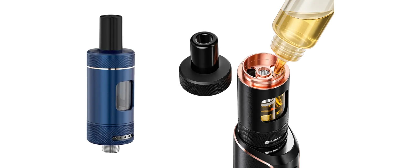 Image description du remplissage du clearomiseur Z air Innokin