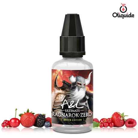 Arômes pour DIY Concentré Ragnarok Zero Green Edition Ultimate A&L de la marque Arômes & Liquides