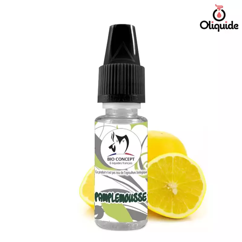 e liquide 0mg E-Liquide Cigarette Electronique PULP Verveine Pamplemousse Rose - Goût :  Verveine, agrumes, pamplemousse rose – Sans Nicotine –70 PG/30 VG - 10 ml