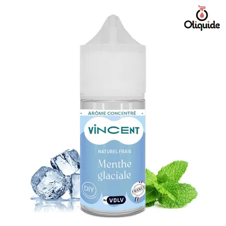 Arômes pour DIY Concentré Menthe Glaciale de la marque VDLV