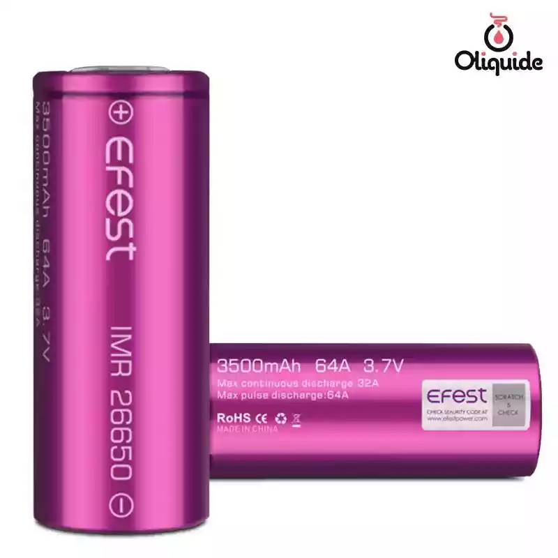 Batterie rechargeable 3.7v 500mah d'ion cylindrique du lithium