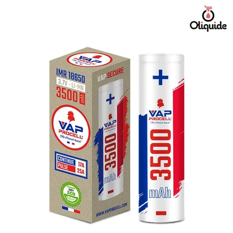 Batteries Accu Vap Procell 18650 IMR - 3500 mAh  de la marque Vap Procell