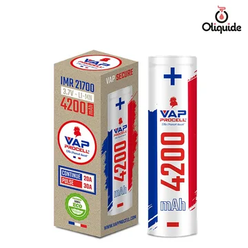 Accu Vap Procell IMR 21700 - 4200 mAh de la collection Vap Procell 