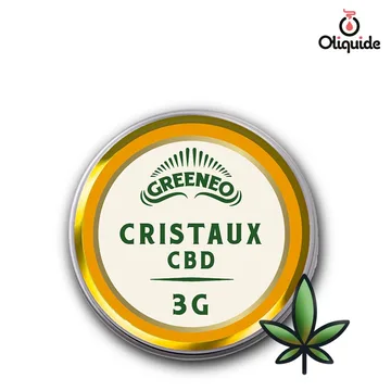 Cristaux CBD 99% Greeneo