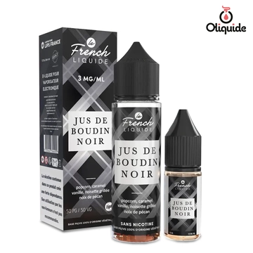 Jus de Boudin Noir 60 ml - Collection Le French Liquide