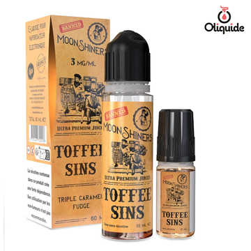 Toffee Sins 60 ml de la collection Moonshiners 