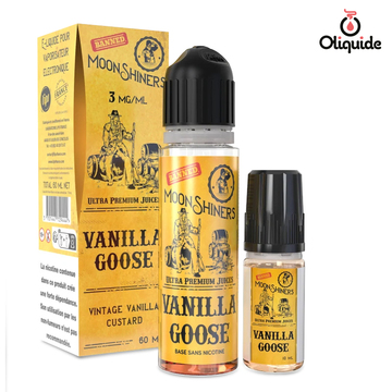 Vanilla Goose 60 ml de la collection Moonshiners 