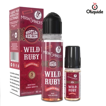 Wild ruby Authentic Blend 60ml de la collection Moonshiners 