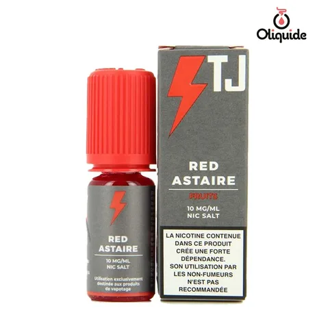 TJuice sdn Red Astaire sels de nicotine de la marque Tjuice
