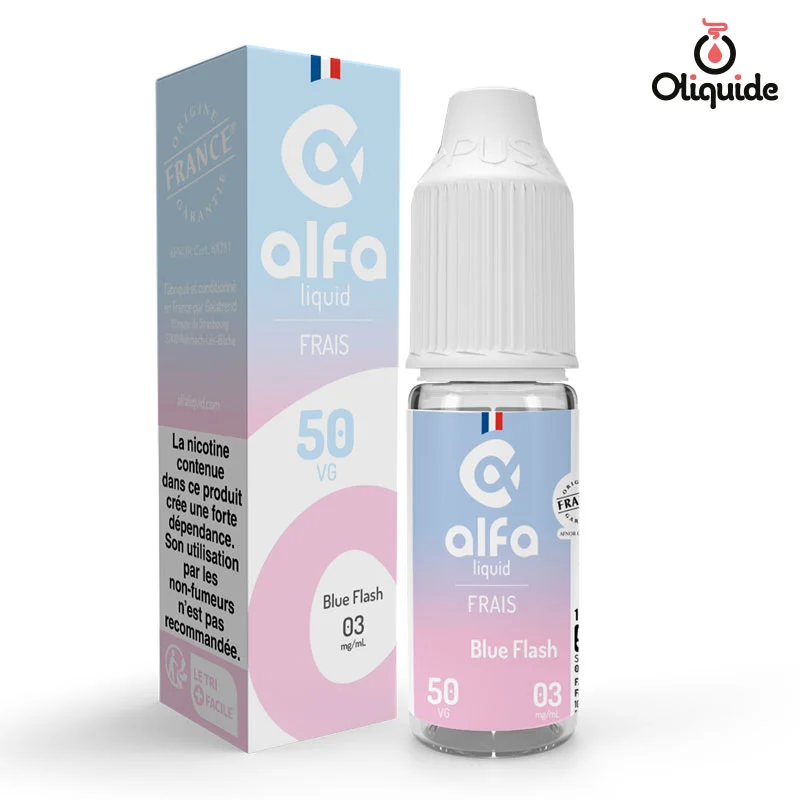 Eliquide Alfaliquid Blue Flash 10ml dès 5,61 €