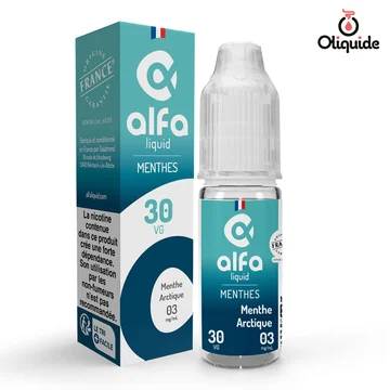 Menthe Arctique de la collection Alfaliquid Original 