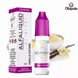 Vanilla Custard de la collection Alfaliquid Original 