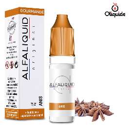 Liquide Alfaliquid Original Anis pas cher
