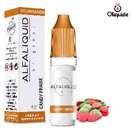 Liquide Alfaliquid Original Candy fraise pas cher