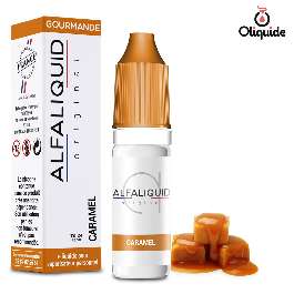 Liquide Alfaliquid Original Caramel pas cher