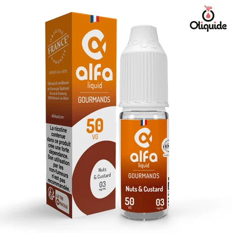 Alfaliquid Nuts & Custard de la marque Alfaliquid
