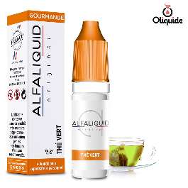 Liquide Alfaliquid Original Thé Vert pas cher