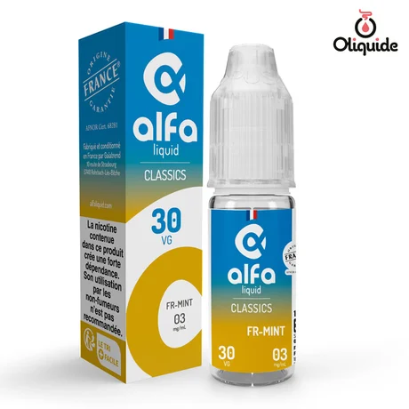 Alfaliquid FR-Mint de la marque Alfaliquid