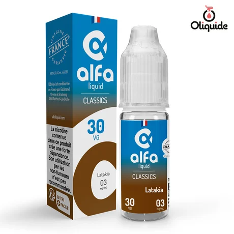 Alfaliquid Latakia de la marque Alfaliquid