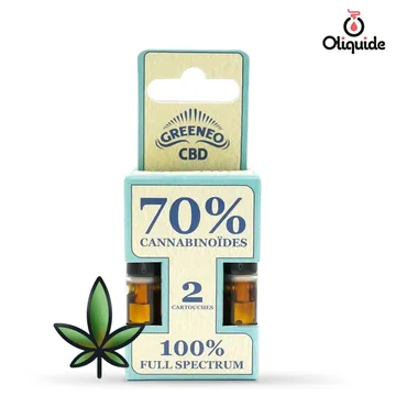 Cartouche Stick CBD Menthe 70% x2