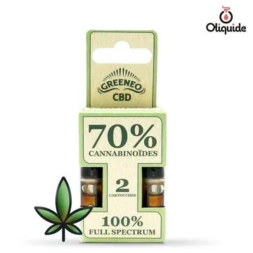 Cartouche Stick CBD Original 70% x2