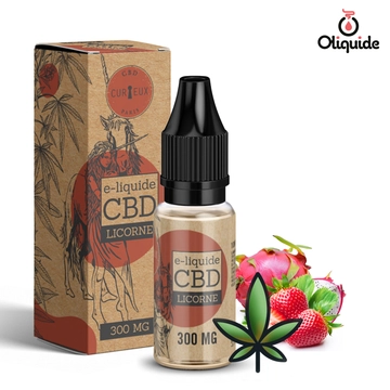 Licorne CBD de la collection Curieux CBD 