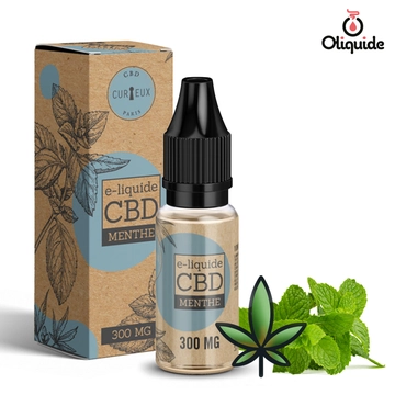 Menthe CBD de la collection Curieux CBD 