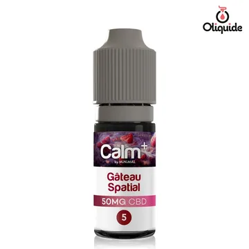 Gâteau Spatial CBD de la collection Calm+ E-Liquide CBD 