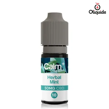 Herbal Mint CBD de la collection Calm+ E-Liquide CBD 