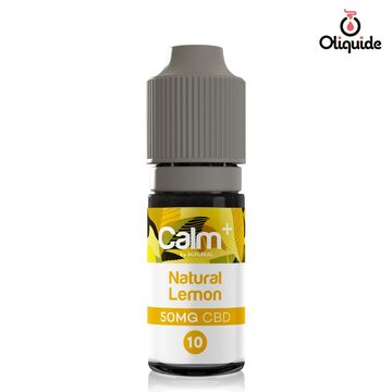 Natural Lemon CBD de la collection Calm+ E-Liquide CBD 