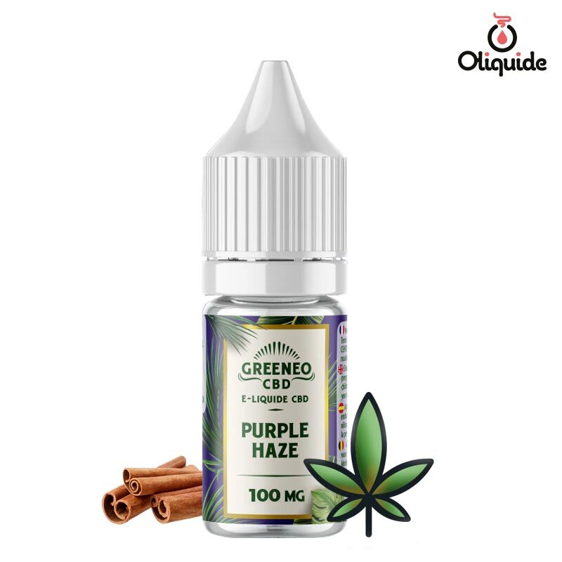 CBD Greeneo Purple Haze CBD 10ml dès 4,99 €