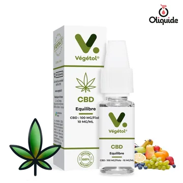 Equilibre CBD de la collection Végétol CBD 