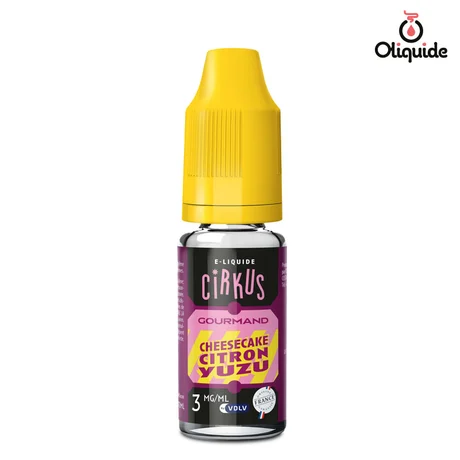 Liquides DLUO Dépassée Cheesecake Citron Yusu DLUO de la marque