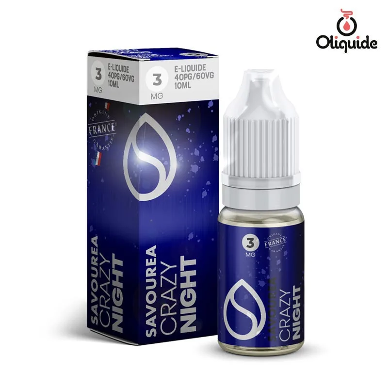 Eliquide Crazy Crazy Night 10ml ds 2,69  sur Oliquide