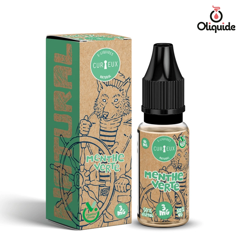 Eliquide Natural Menthe Verte 10ml dès 2,85 €