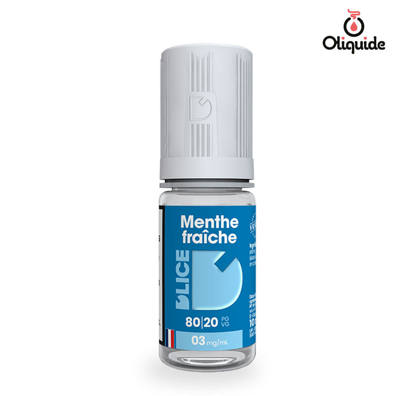 Eliquide D'Lice Menthe Fraiche 10ml dès 2,32 €