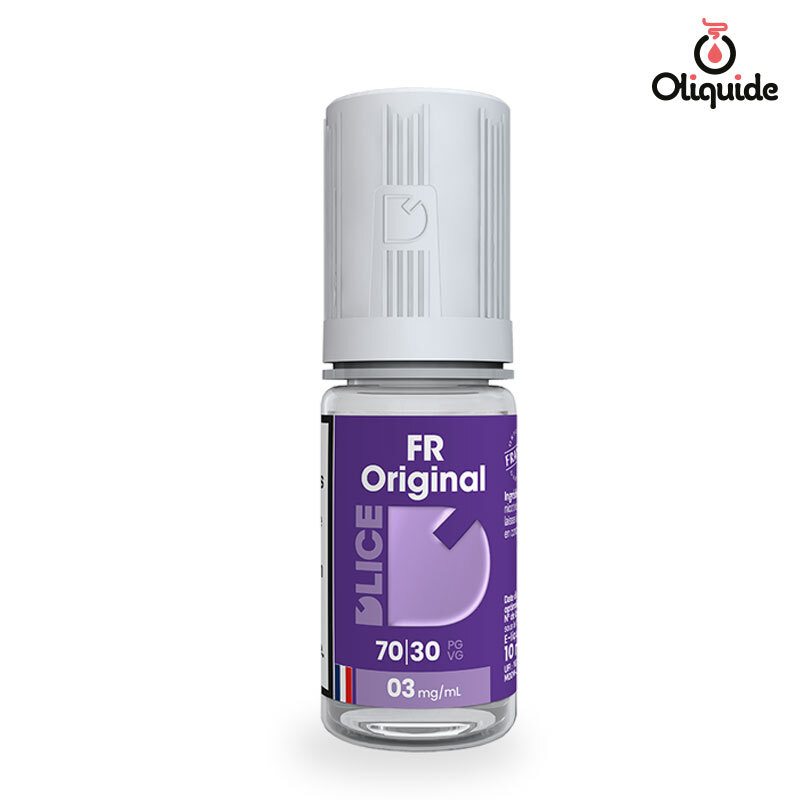 e-liquid d'lice Eliquid Raspberry fruity taste D'lice 10ml