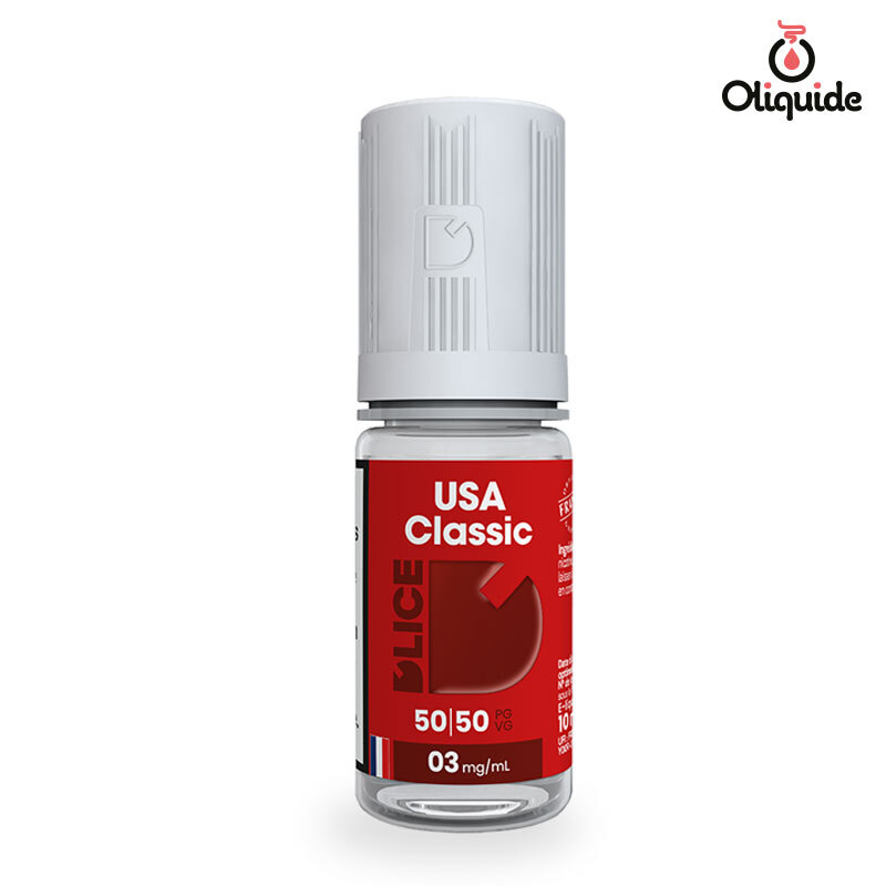 Eliquide D'Lice USA Classic 10ml ds 2,32