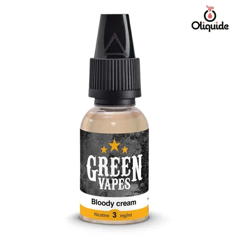 Liquides DLUO Dépassée Bloody Cream de la marque Green Vapes