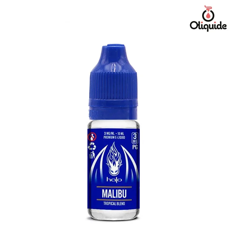 Eliquide Halo Malibu 10ml dès 3,33 € sur Oliquide