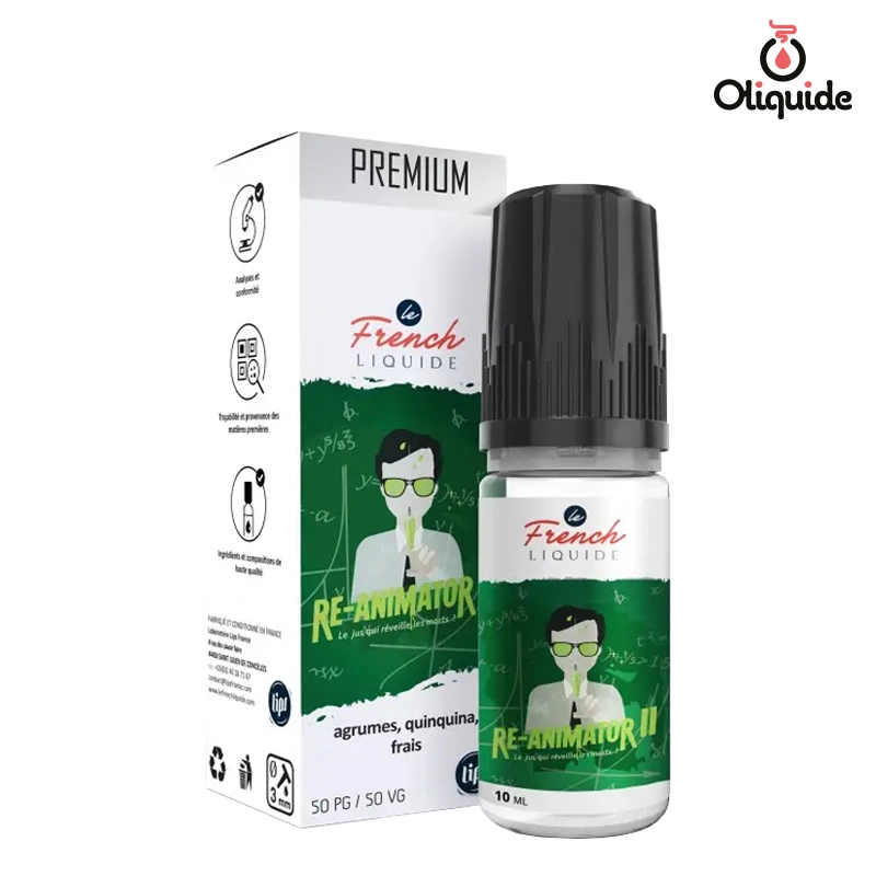 e-liquide goût fruit 555 : E-liquide Green Vapes 10 mL main image 0