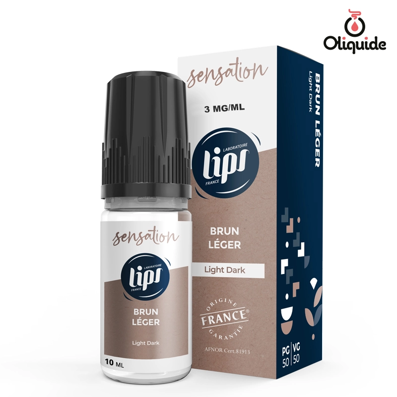 Eliquide Sensation Brun Léger 10ml dès 2,19 €