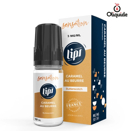Sensation Caramel au beurre de la marque Lips