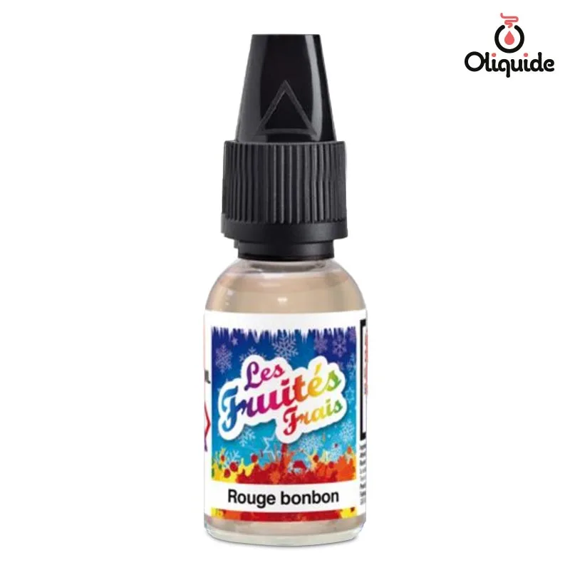Eliquide Rouge Bonbon 10ml ds 3,33