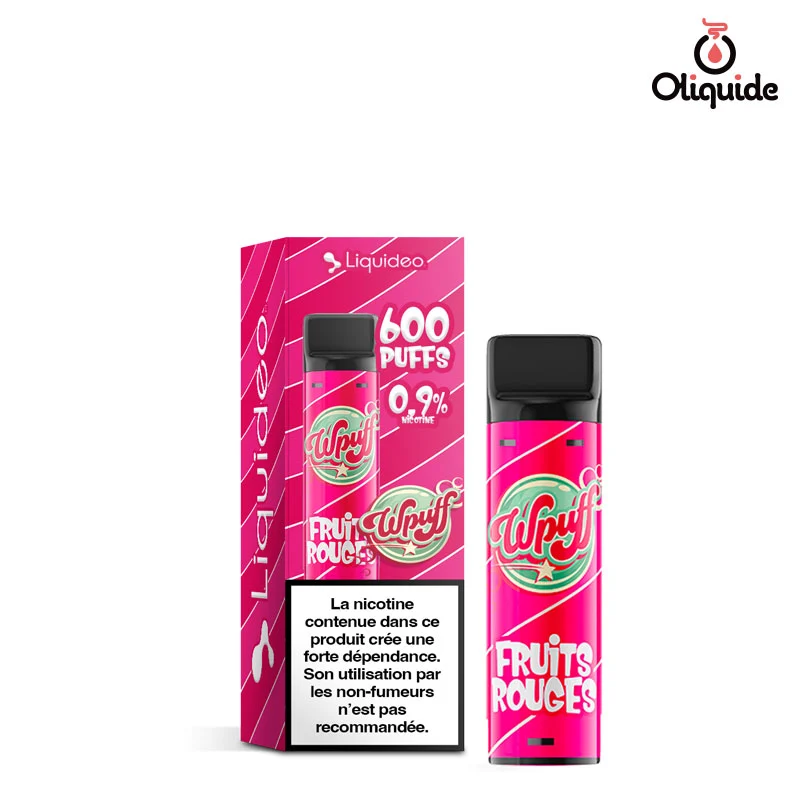 Fruits Rouges Vape Eliquide Pod Fruits Rouges x1 dès 2,76