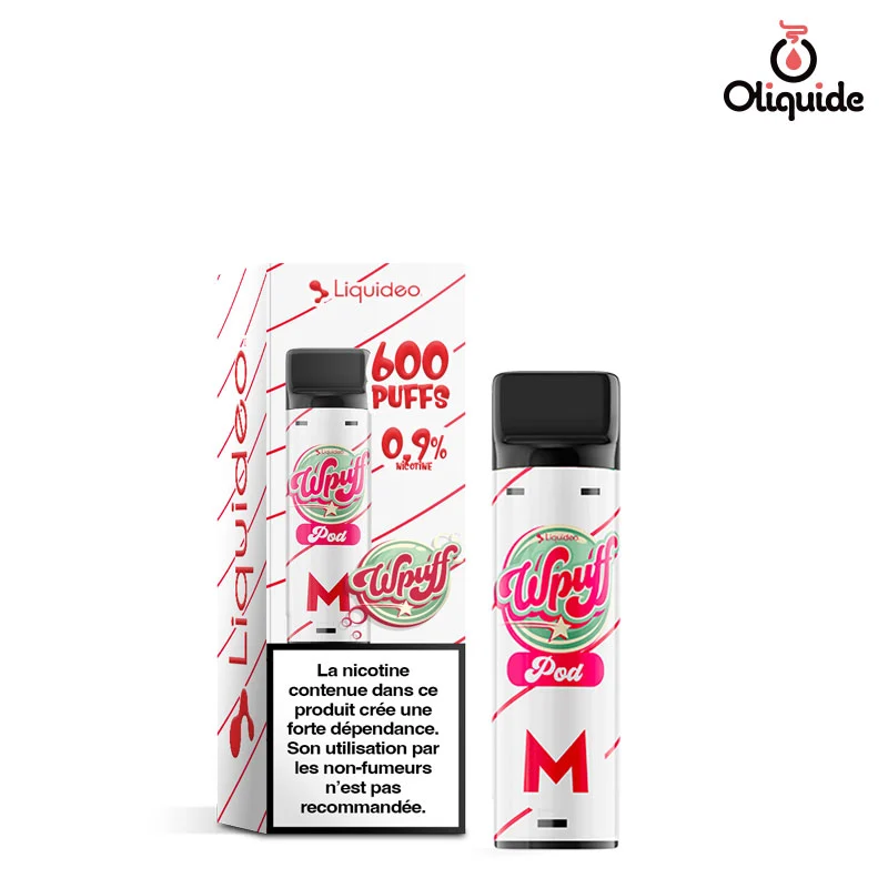 Eliquide Liquideo Wpuff pod Pod M x1 à 3,88 € par 10