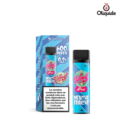Liquideo Wpuff pod Pod Menthe Fraîche x1 de la marque Liquidéo