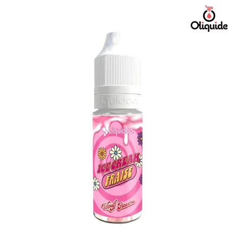 Liquidéo Wpuff Ice Cream Fraise de la marque Liquidéo