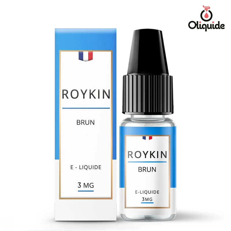 Eliquide Roykin Brun 10ml dès 2,88 € sur Oliquide