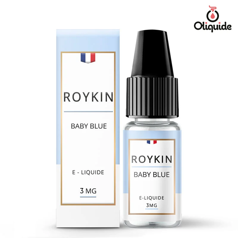 Eliquide Roykin Baby Blue 10ml ds 2,88  sur Oliquide